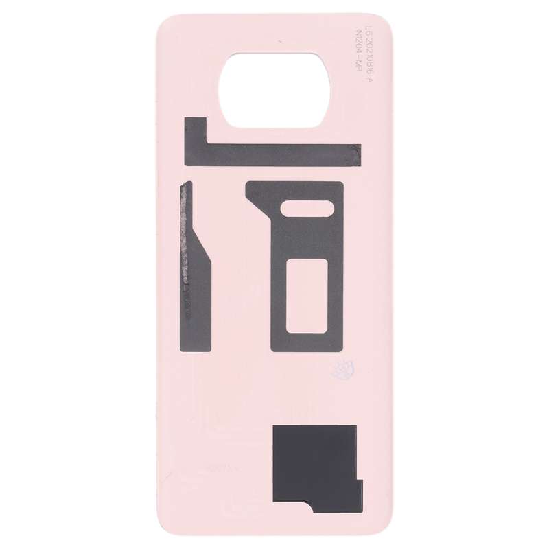 Original Battery Back Cover for Xiaomi Poco X3 Pro M2102J20SG(Black)