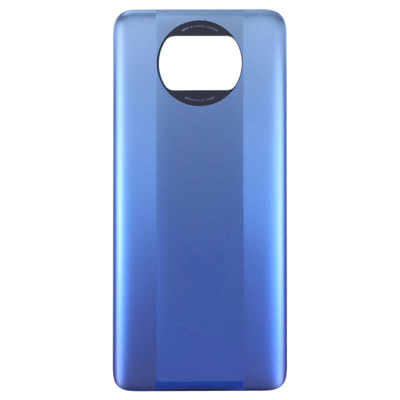 Original Battery Back Cover for Xiaomi Poco X3 Pro M2102J20SG(Black)
