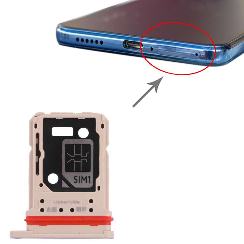For vivo Y20G / Y20s (G) SIM Card Tray + SIM Card Tray + Micro SD Card Tray (Black)