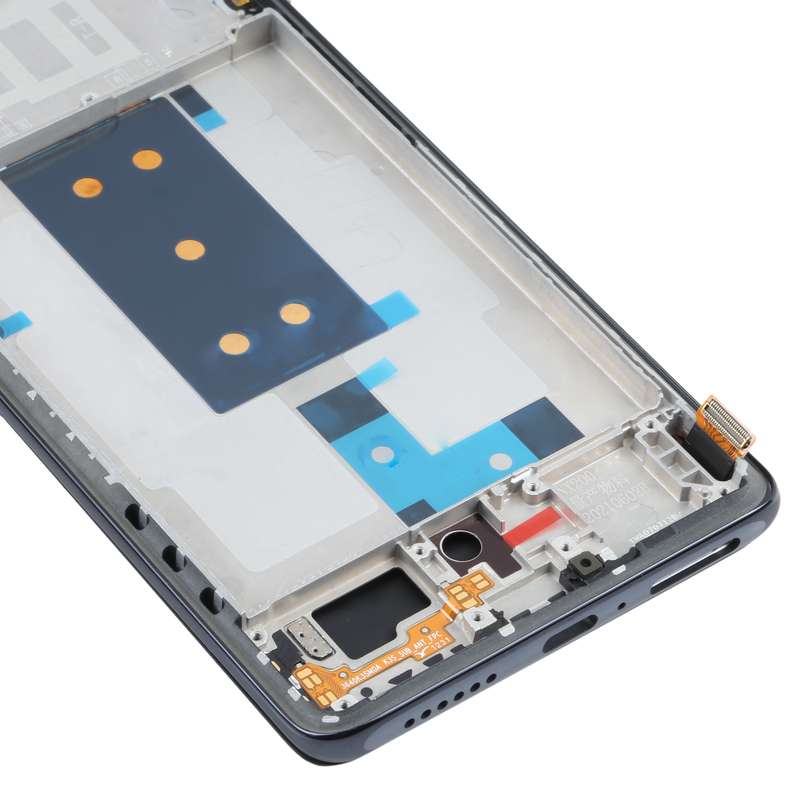 Original OLED LCD Screen for Xiaomi Mi 11T / 11T Pro Digitizer Full Assembly with Frame(Black)