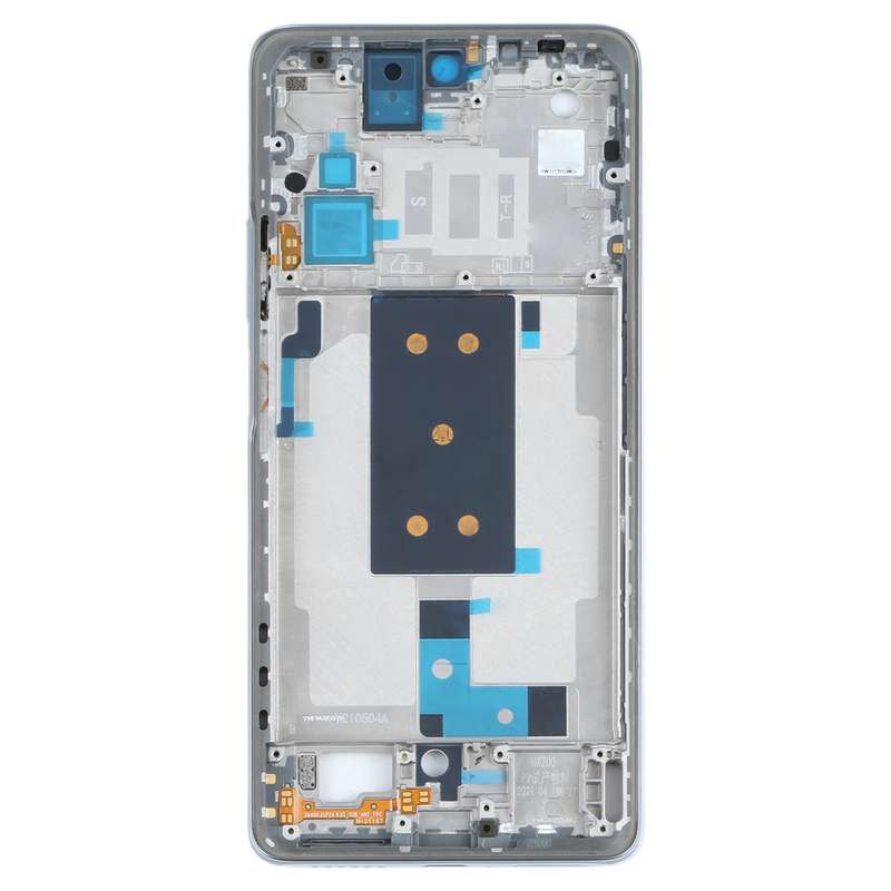 Original Front Housing LCD Frame Bezel Plate for Xiaomi Mi 11T / 11T Pro(Black)