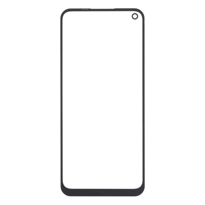For OnePlus Nord N100 BE2013 BE2015 BE2011 BE2012 Front Screen Outer Glass Lens (Black)