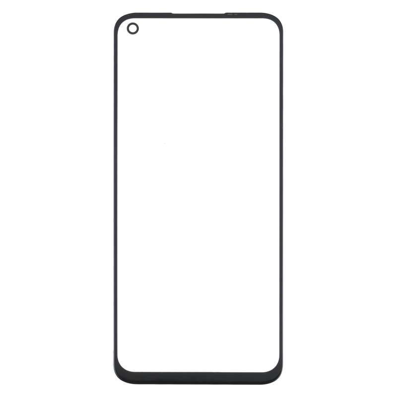For OnePlus Nord N200 5G DE2118 Front Screen Outer Glass Lens (Black)