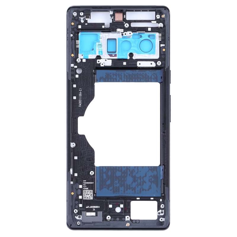Original Middle Frame Bezel Plate for Google Pixel 6 Pro(Black)