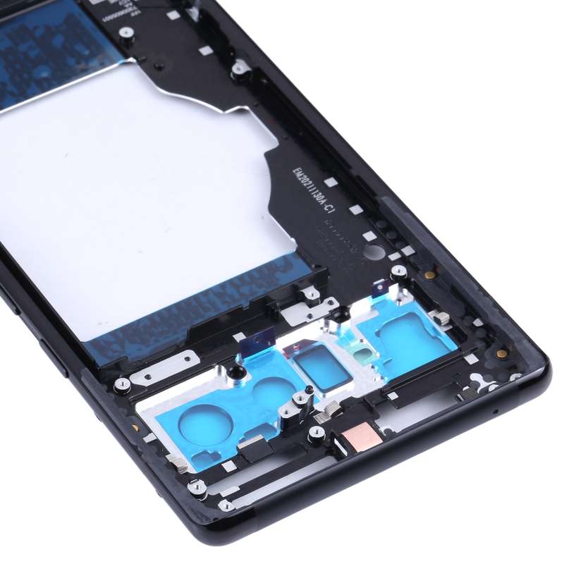 Original Middle Frame Bezel Plate for Google Pixel 6 Pro(Black)