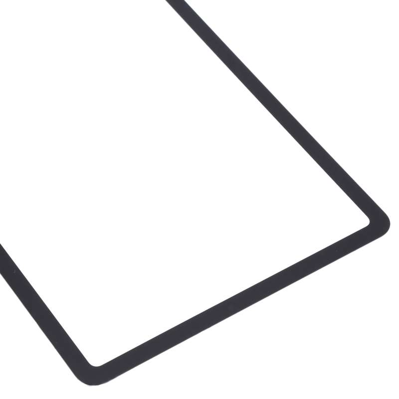 For Huawei MatePad 5G BAH3-AN10 Front Screen Outer Glass Lens (Black)