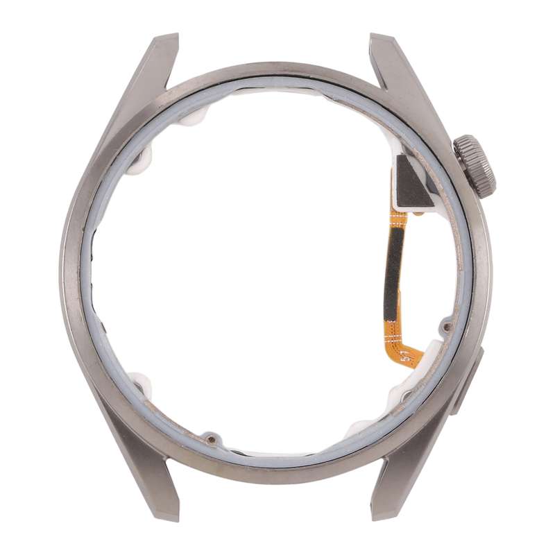 LCD Screen Frame Bezel Plate For Huawei Watch 3 Pro(Silver)