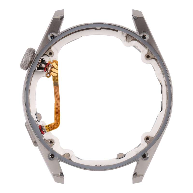 LCD Screen Frame Bezel Plate For Huawei Watch 3 Pro(Silver)
