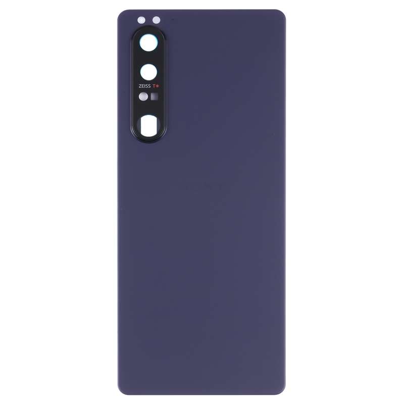 Original Battery Back Cover with Camera Lens for Sony Xperia 1 III(Purple)