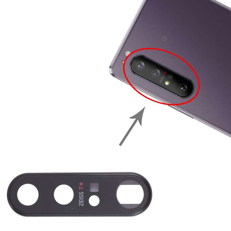 Original Camera Lens Cover for Sony Xperia 1 II(Black)