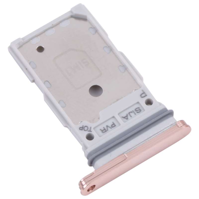 For Samsung Galaxy S22+ 5G / S22 5G / SM-S906B SM-S901B Original SIM Card Tray + SIM Card Tray (Whit