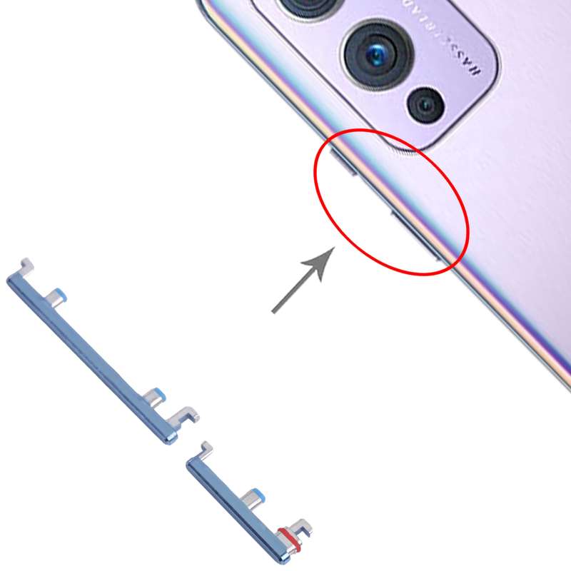 For OnePlus 9 Original Power Button and Volume Control Button (Black)