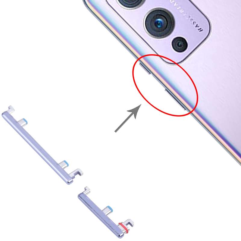 For OnePlus 9 Original Power Button and Volume Control Button (Black)