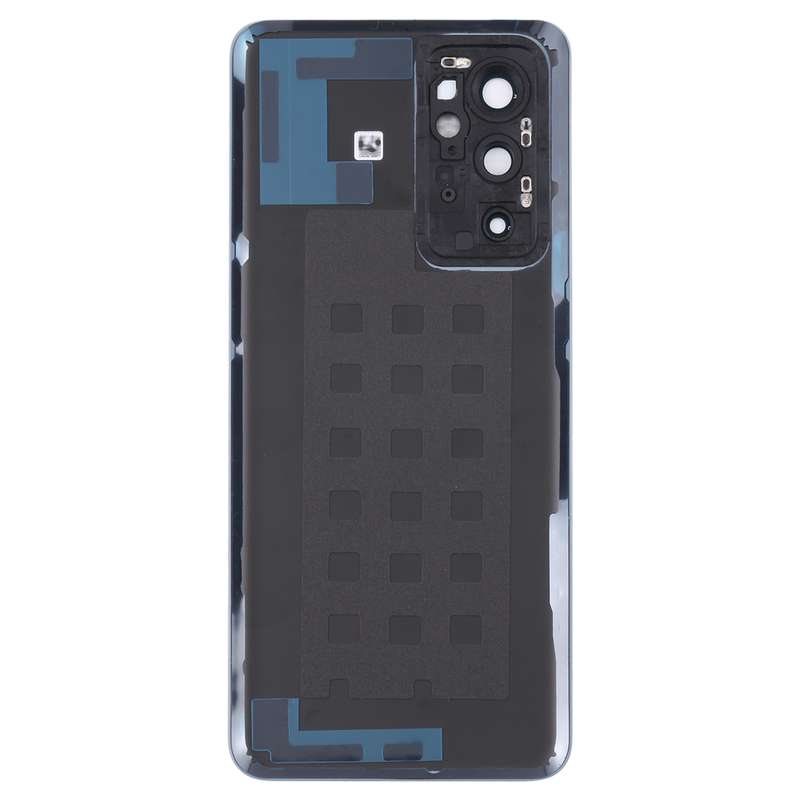 For OnePlus 9RT 5G MT2110 MT2111 Original Glass Battery Back Cover with Camera Lens (Blue)
