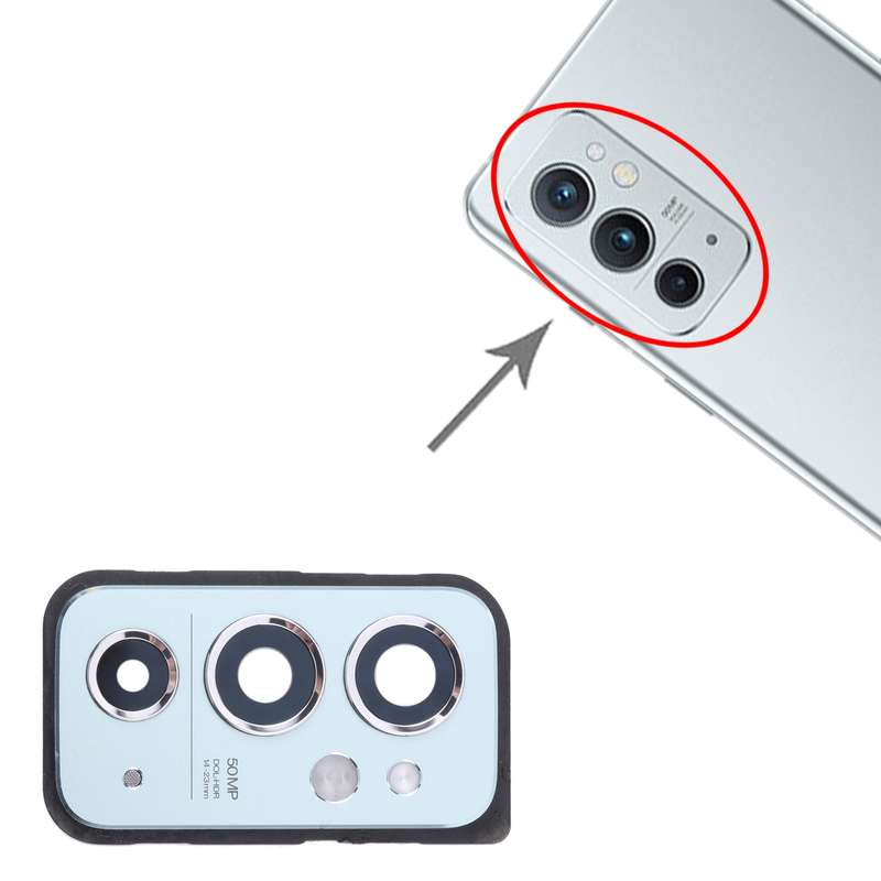 For OnePlus 9RT 5G MT2110 MT2111 Original Glass Battery Back Cover (Blue)