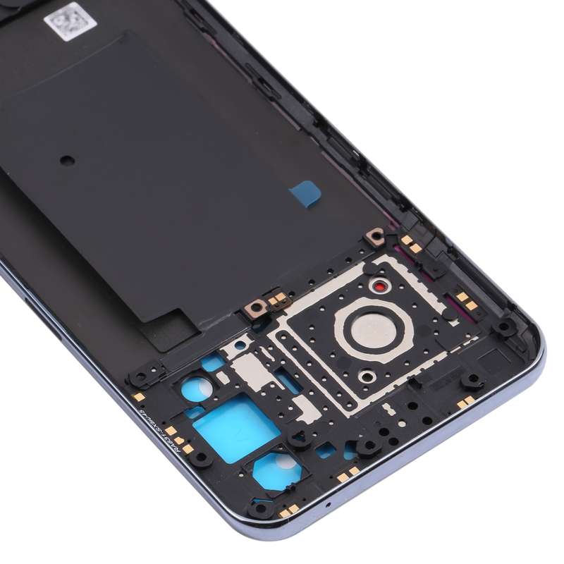 For OPPO Realme GT Neo RMX3031 Middle Frame Bezel Plate + Battery Back Cover (Silver)