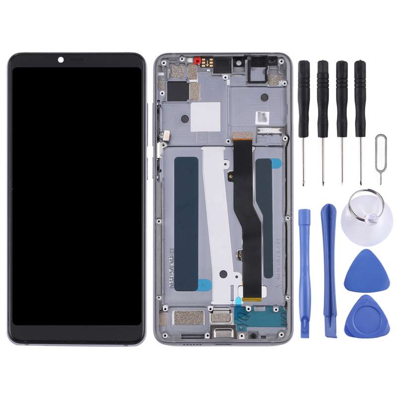 OEM LCD Screen for Vodafone Smart X9 VFD820 Digitizer Full Assembly with FrameSilver)