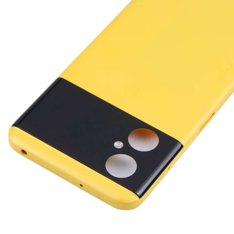 Original Battery Back Cover for Xiaomi Poco M4 5G / Poco M4 5G (India) / Redmi Note 11R(Yellow)
