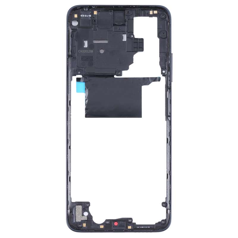 Original Middle Frame Bezel Plate for Xiaomi Poco M4 Pro 4G MZB0B5VIN(Black)