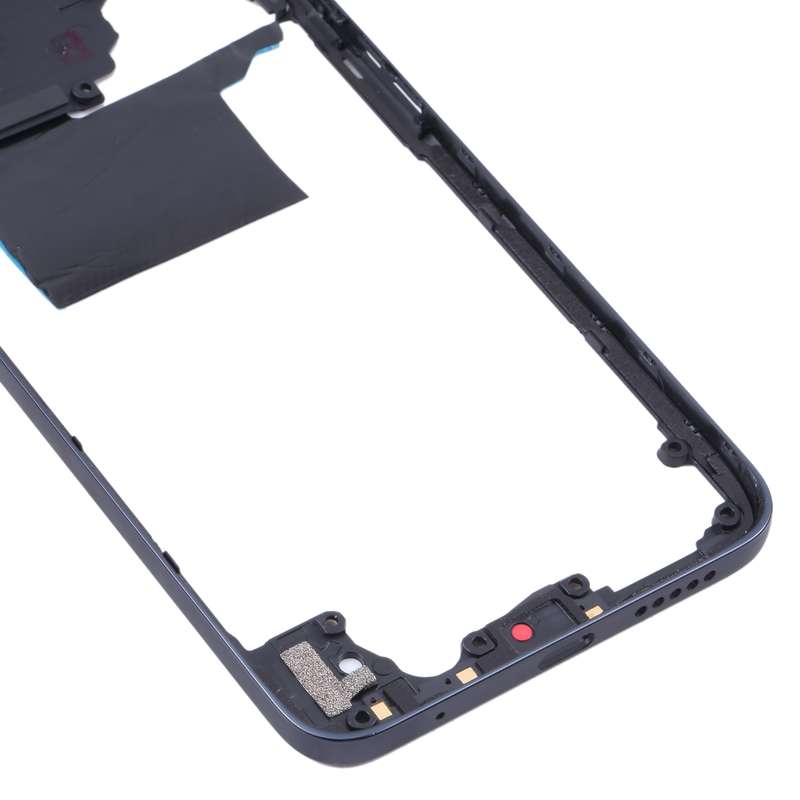 Original Middle Frame Bezel Plate for Xiaomi Poco M4 Pro 4G MZB0B5VIN(Black)