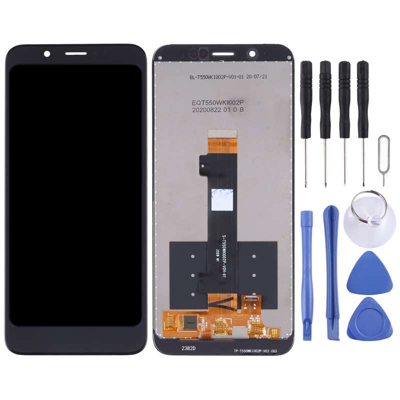 LCD Screen and Digitizer Full Assembly For Nokia 2 V Tella/C2 Tava/C2 Tennen(Black)