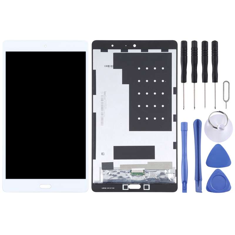 Original LCD Screen for Huawei MediaPad M3 Lite 8.0 CPN-W09 with Digitizer Full Assembly(White)