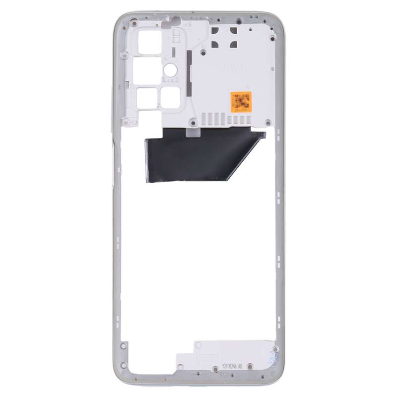 Middle Frame Bezel Plate for Xiaomi Redmi 10/Redmi 10 Prime/Redmi Note 11 4G/Redmi 10 2022(Grey)