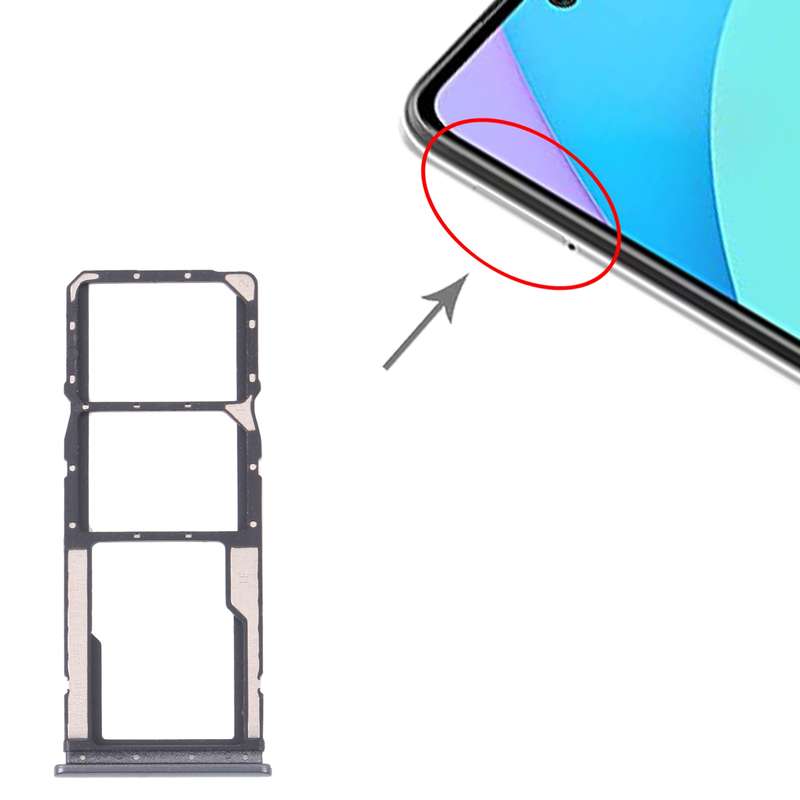 SIM Card Tray + SIM Card Tray + Micro SD card tray for Xiaomi Redmi 10/Redmi 10 Prime/Redmi Note 11