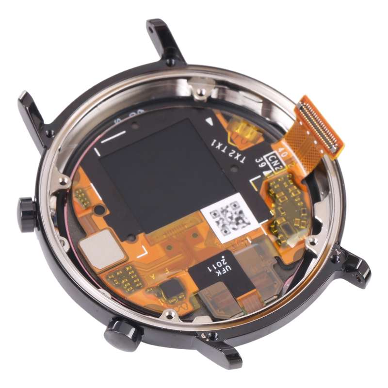 Original LCD Screen and Digitizer Full Assembly With Frame for Huawei Watch GT 2 42mm(Black)