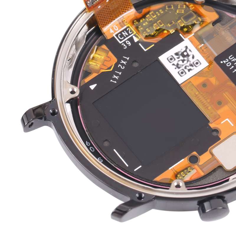 Original LCD Screen and Digitizer Full Assembly With Frame for Huawei Watch GT 2 42mm(Black)