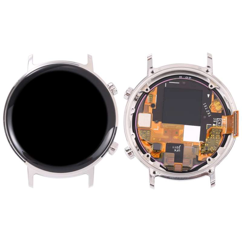 Original LCD Screen and Digitizer Full Assembly With Frame for Huawei Watch GT 2 42mm(Black)