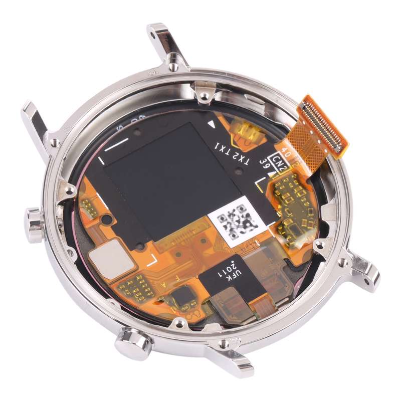 Original LCD Screen and Digitizer Full Assembly With Frame for Huawei Watch GT 2 42mm(Black)
