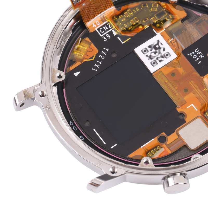 Original LCD Screen and Digitizer Full Assembly With Frame for Huawei Watch GT 2 42mm(Black)