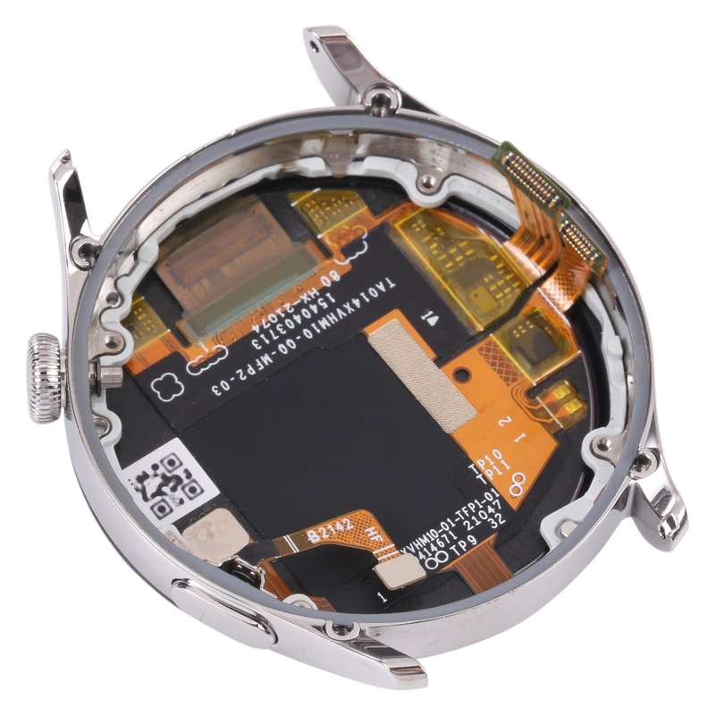 Original LCD Screen and Digitizer Full Assembly With Frame for Huawei Watch 3(Black)