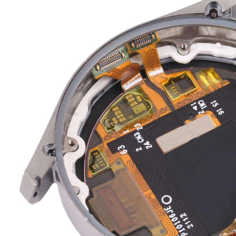 Original LCD Screen and Digitizer Full Assembly With Frame for Huawei Watch 3 Pro(Silver)