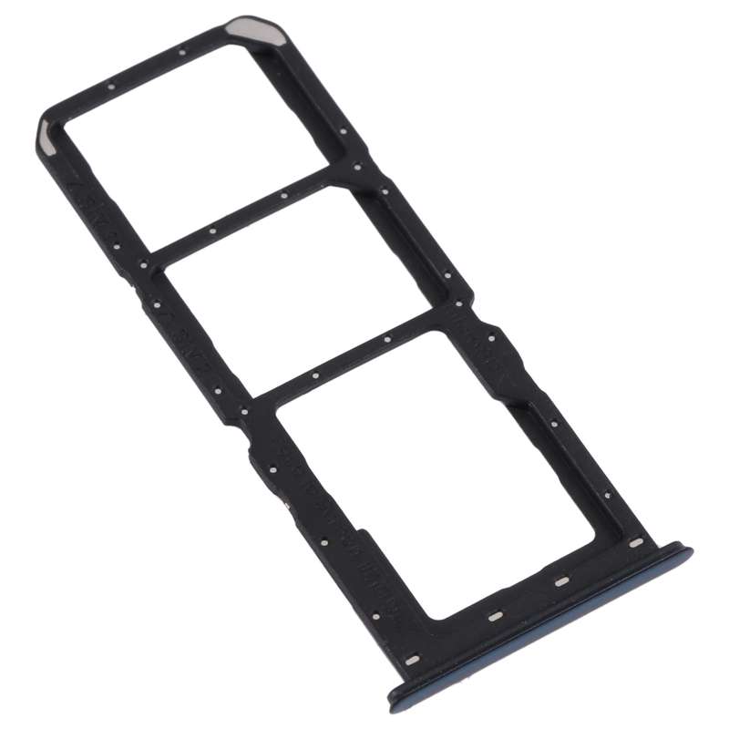 For OPPO Reno2 Z/Reno2 F SIM Card Tray + SIM Card Tray + Micro SD card tray (Black)