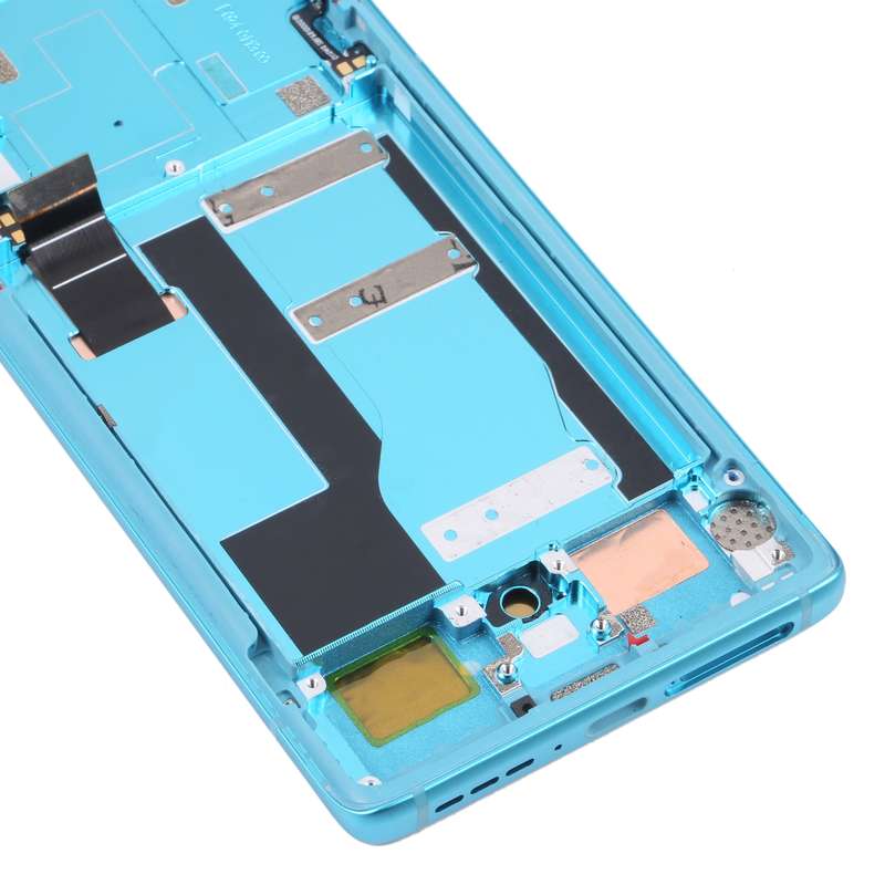 Original LCD Screen for TCL 20 Pro 5G T810H Digitizer Full Assembly with Frame (Black)