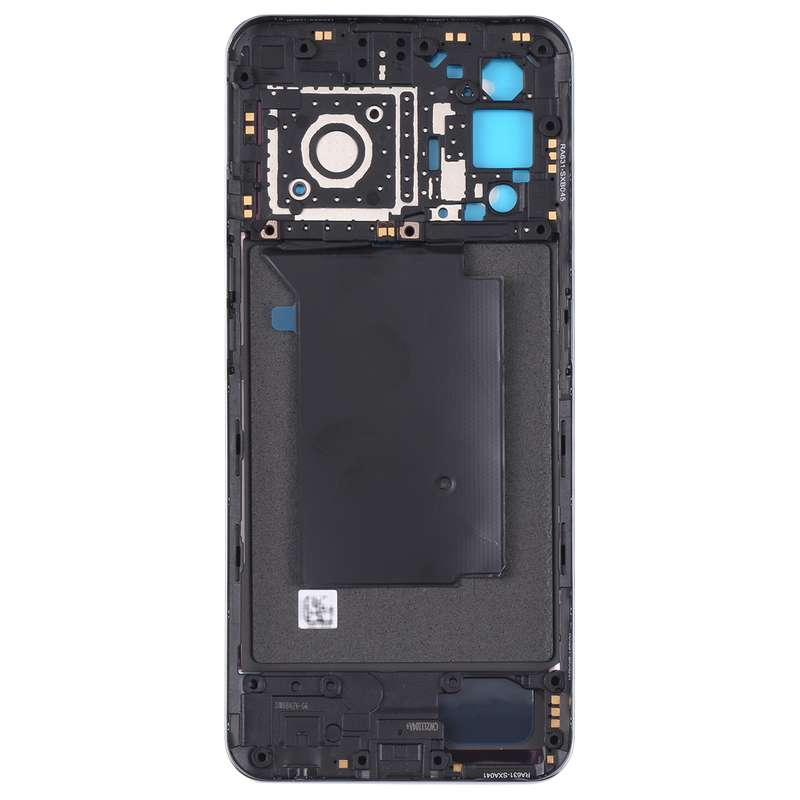 For OPPO Realme Q3 Pro 5G / Realme Q3 Pro Carnival Original Battery Back Cover + Middle Frame (Blue)