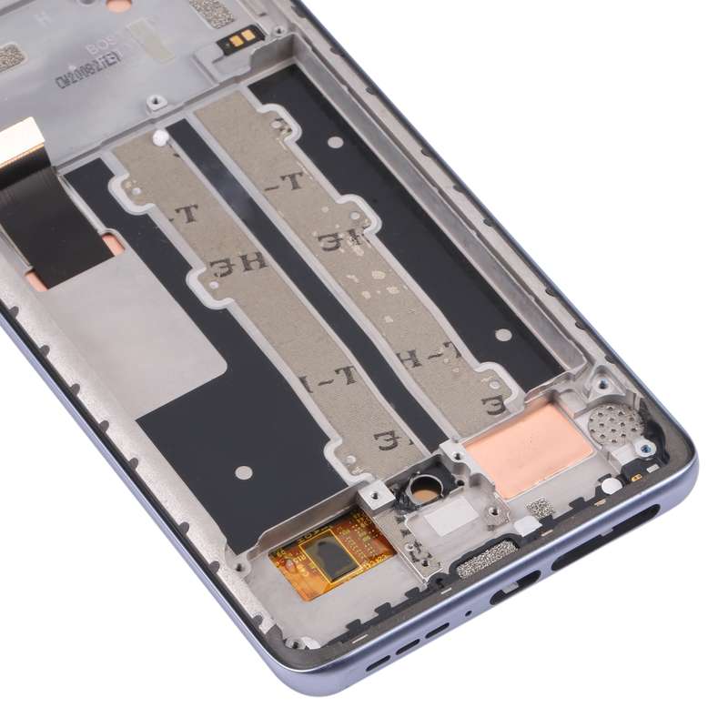 Original LCD Screen for TCL 10 Plus with Digitizer Full Assembly with Frame(Blue)