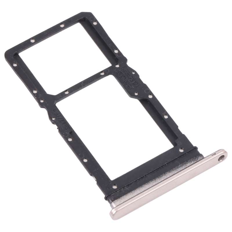 SIM Card Tray + SIM Card Tray / Micro SD Card Tray for Honor Play 30 Plus(Black)