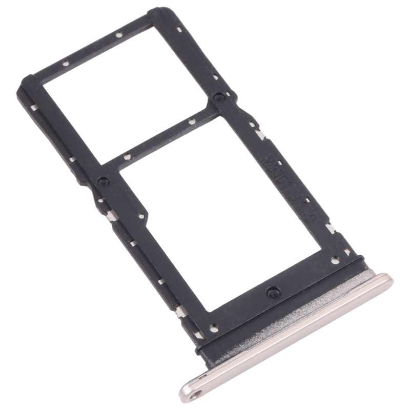 SIM Card Tray + SIM Card Tray / Micro SD Card Tray for Honor Play 30 Plus(Black)