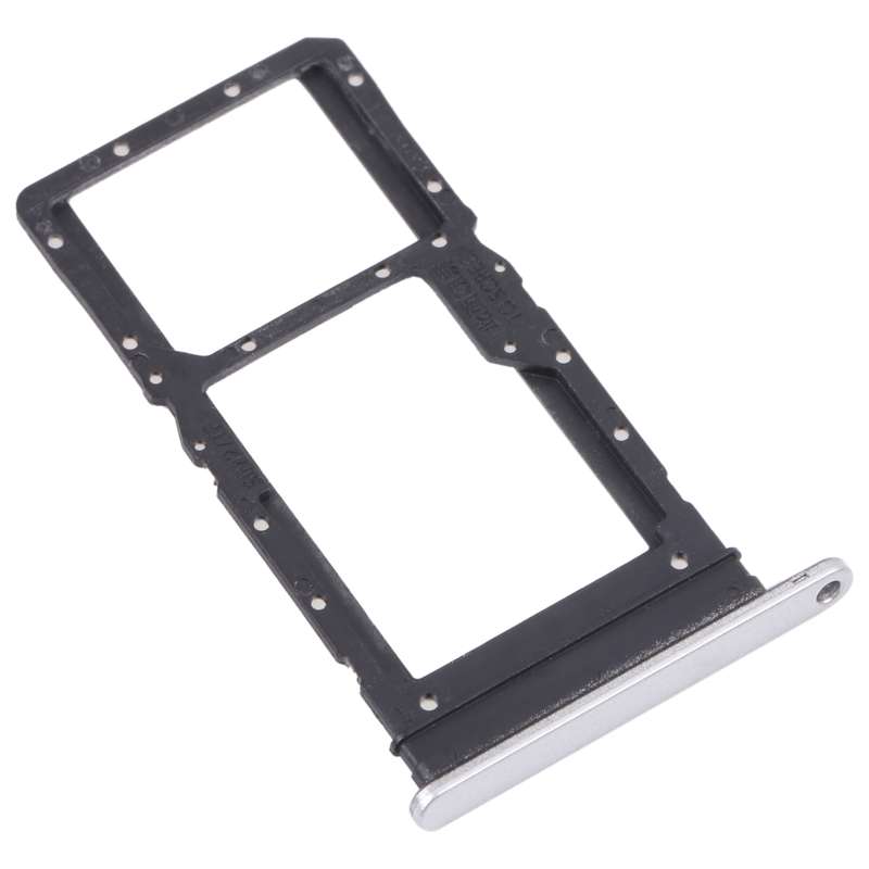 SIM Card Tray + SIM Card Tray / Micro SD Card Tray for Honor Play 30 Plus(Black)