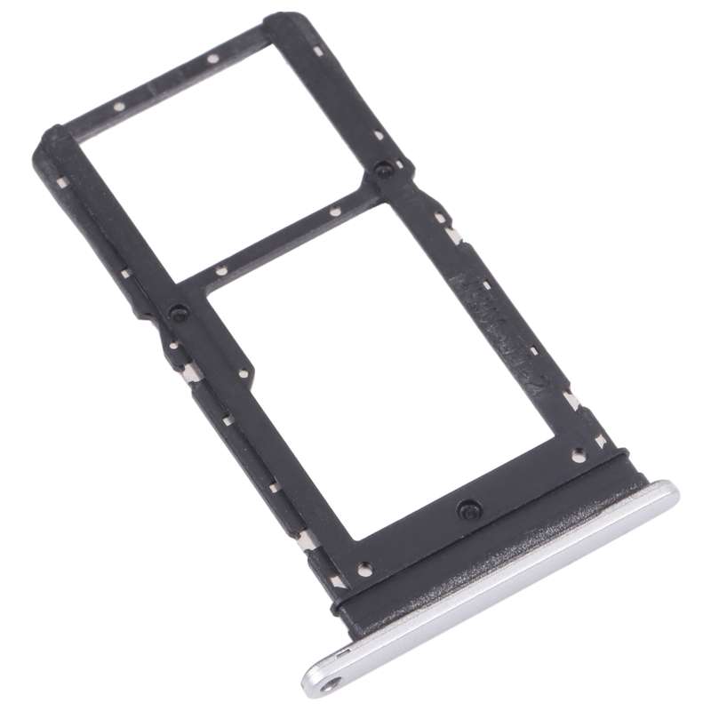 SIM Card Tray + SIM Card Tray / Micro SD Card Tray for Honor Play 30 Plus(Black)