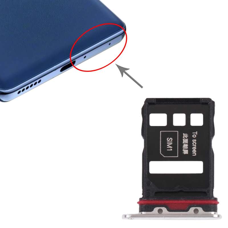 SIM Card Tray + SIM Card Tray for Honor Magic3 (Blue)