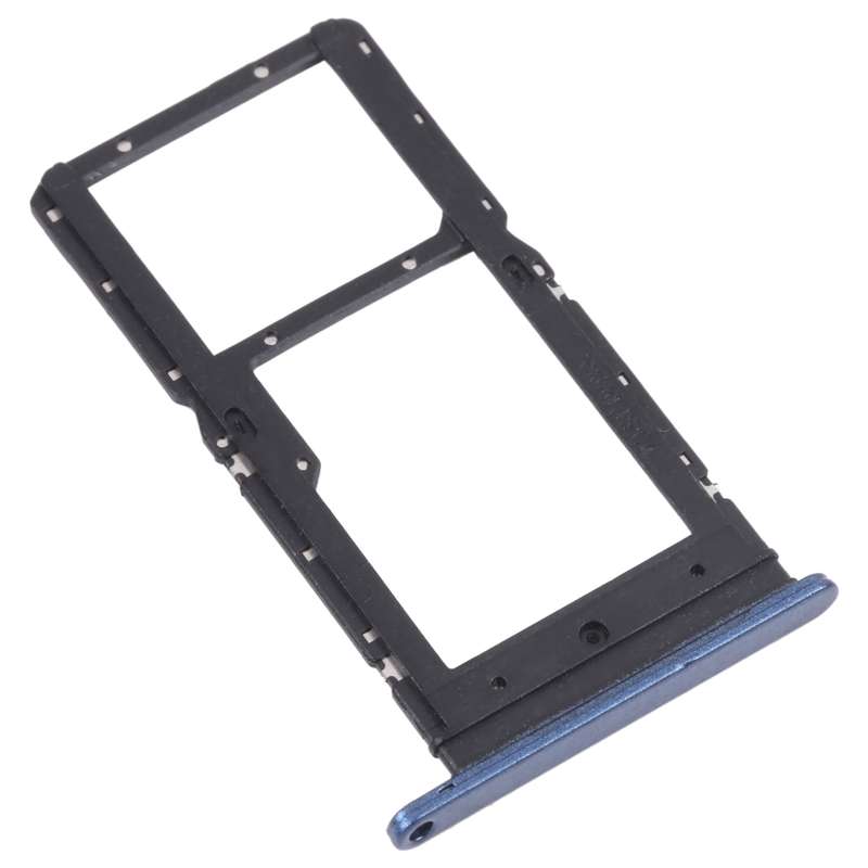 SIM Card Tray + SIM Card Tray / Micro SD Card Tray for Honor Play 20 (Black)