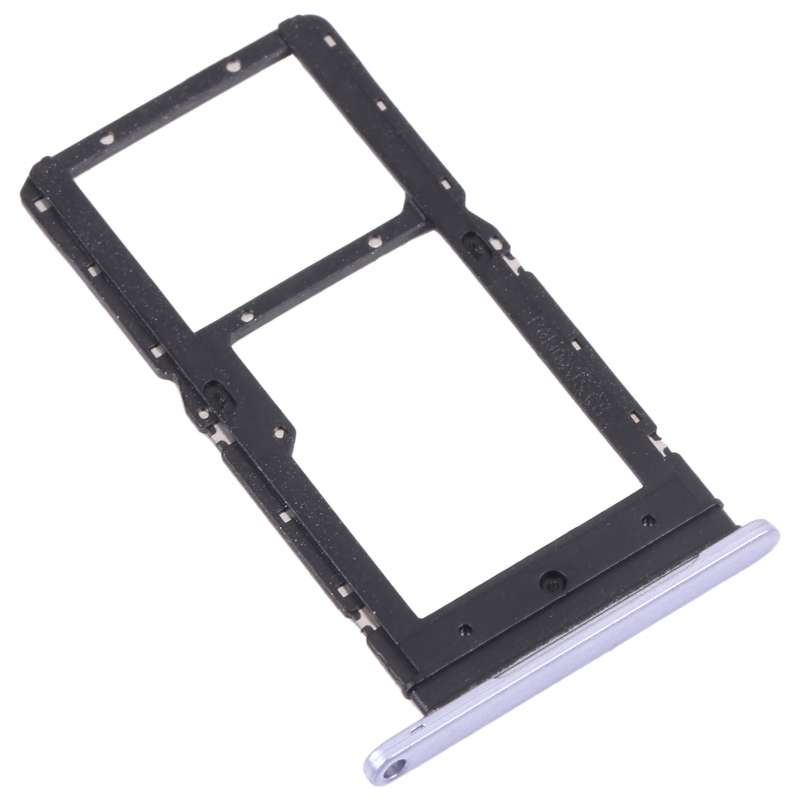 SIM Card Tray + SIM Card Tray / Micro SD Card Tray for Honor Play 20 (Black)