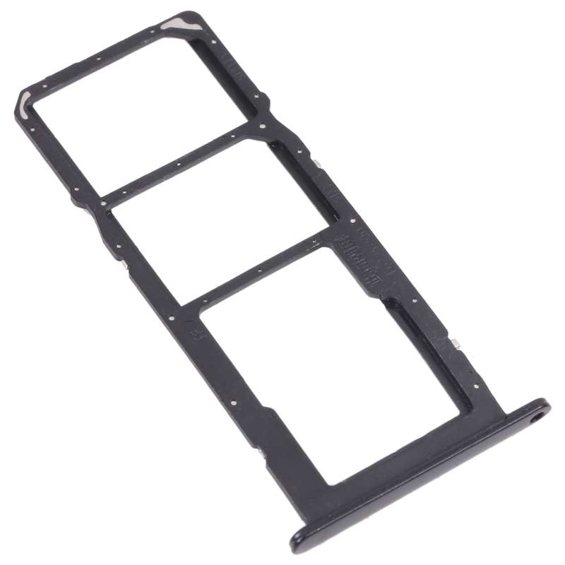 SIM Card Tray + SIM Card Tray + Micro SD Card Tray for Honor 20e (Black)