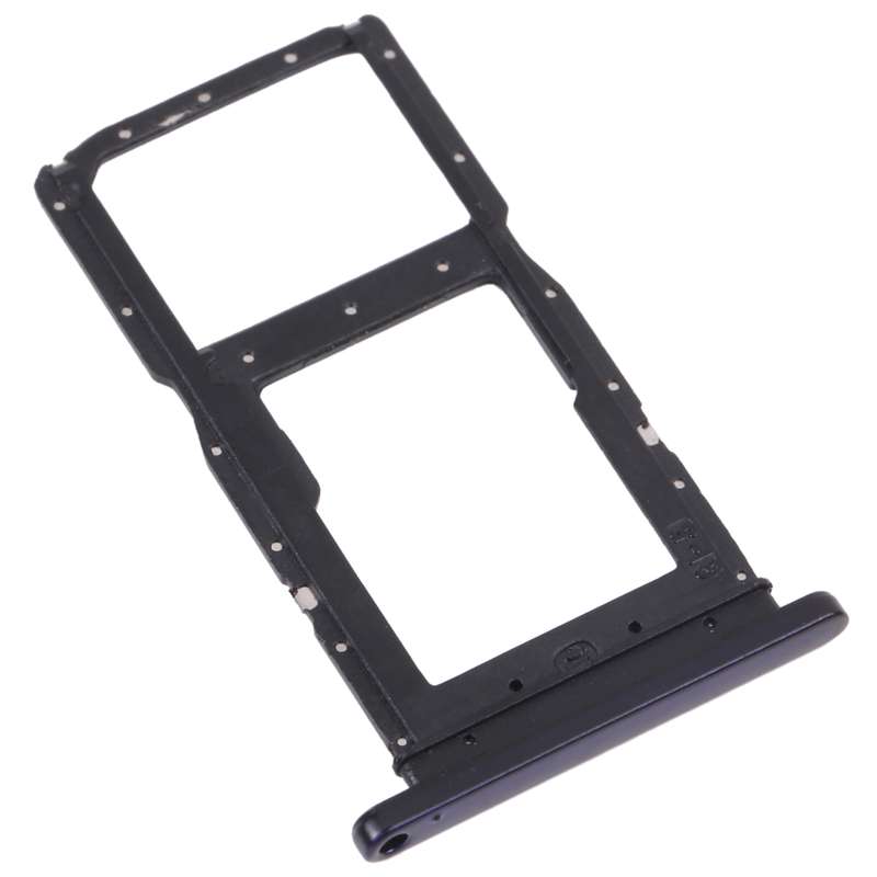 SIM Card Tray + SIM Card Tray / Micro SD Card Tray for Honor 9X (Silver)