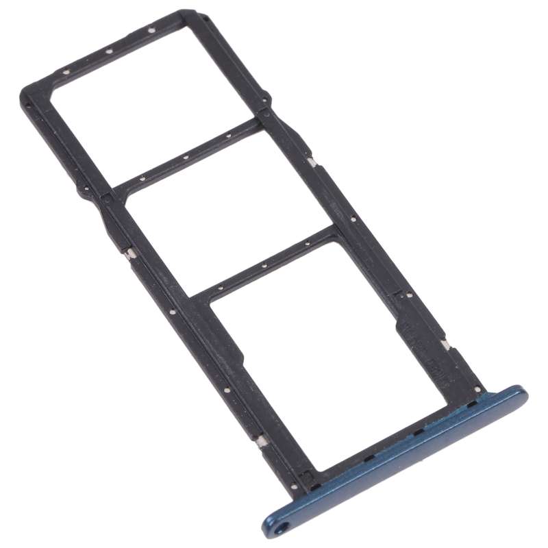 SIM Card Tray + SIM Card Tray + Micro SD Card Tray for Honor Play 8(Black)