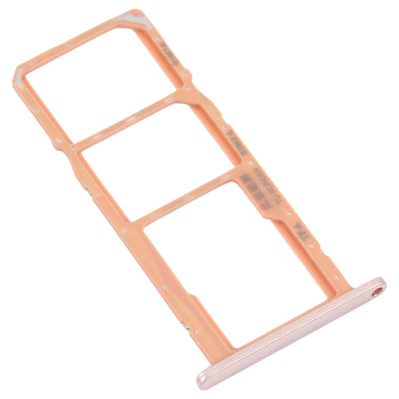 SIM Card Tray + SIM Card Tray + Micro SD Card Tray for Honor Play 8(Blue)